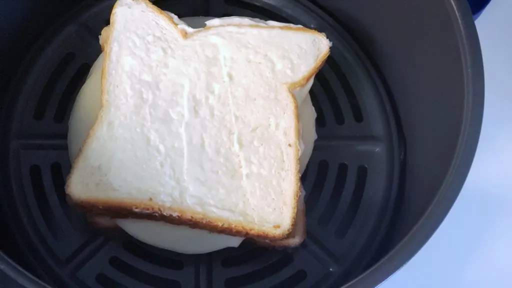 air fryer grilled cheese