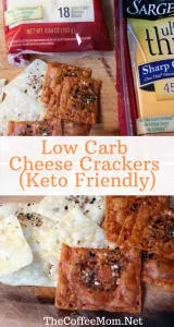 Just because you are eating low carb, doesn’t mean you need to sacrifice your snacks! These keto cheese crackers are made with only 2 ingredients, super simple, delicious, and best of all, a keto-friendly snack that everyone will love!