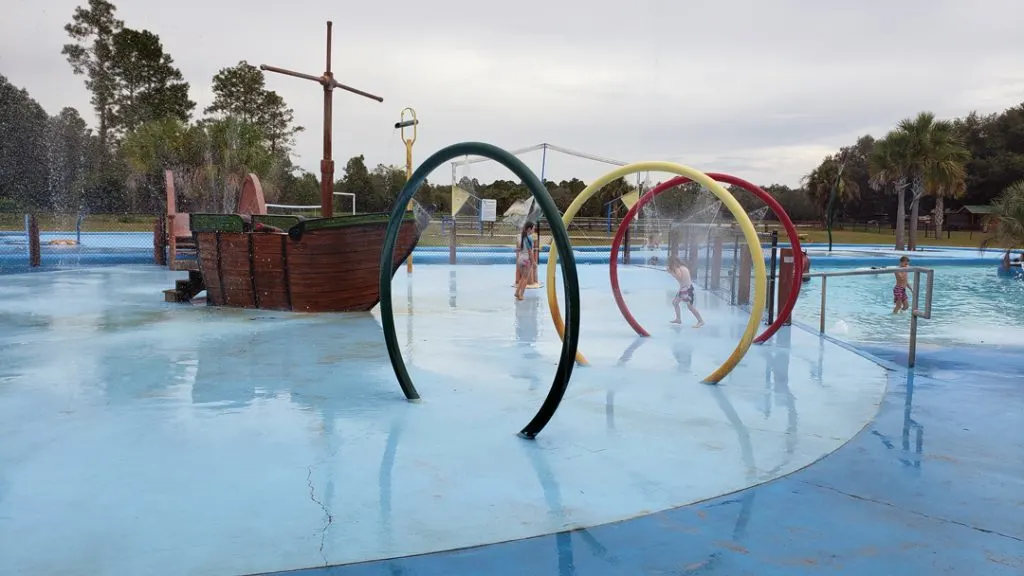 water park at ragan's family campground in florida 