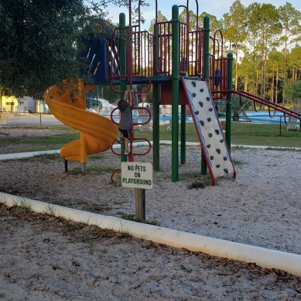 playground at ragans family campground