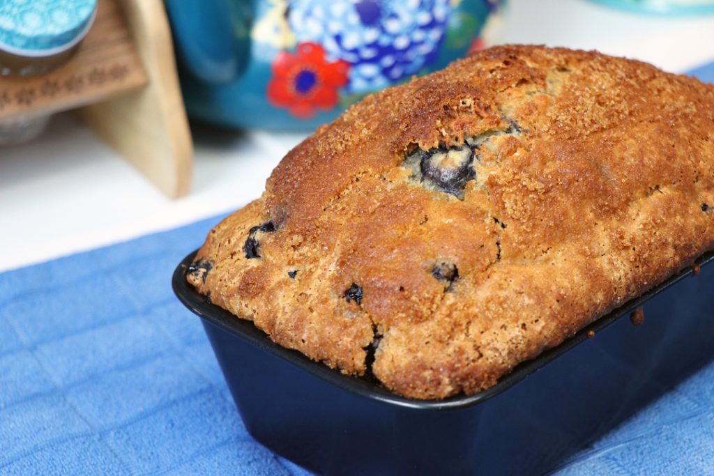 Blueberry banana bread recipe