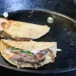 pan fried barilla tacos