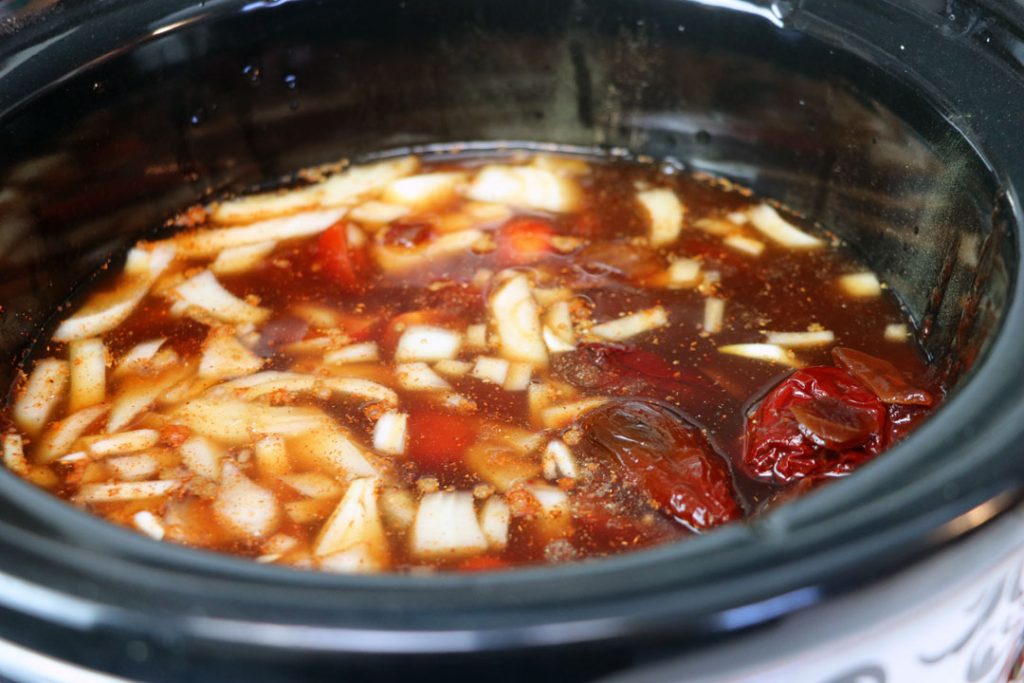 Slow cooker birria tacos