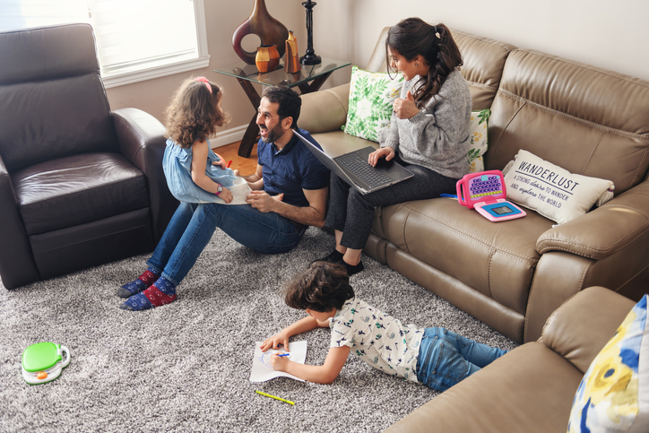 Having Your Kids at Home Through a Lockdown