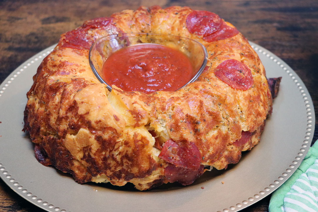 Pull Apart Pizza Bread