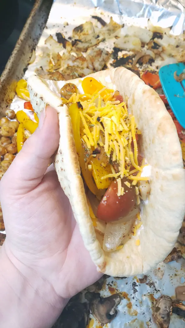 pita fajita