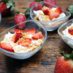 No Bake Strawberry Cheesecake Cups