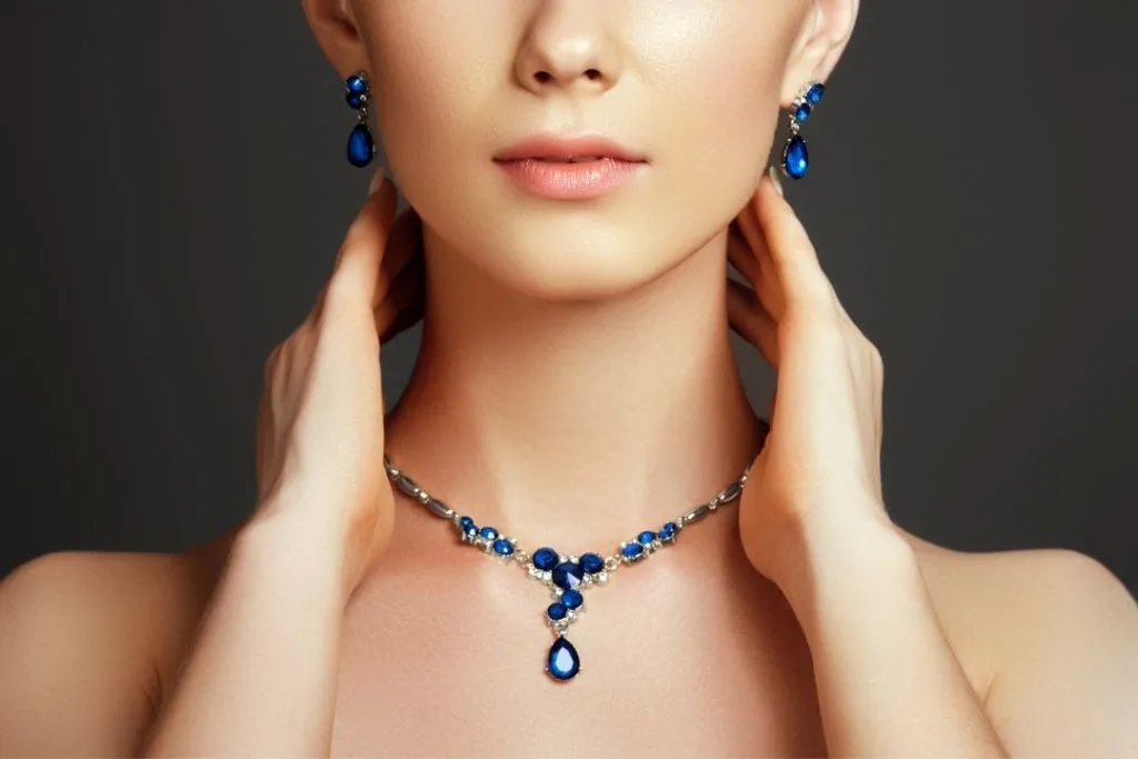 Sapphire jewelry deals for women