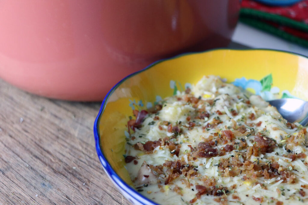 Potato corn chowder