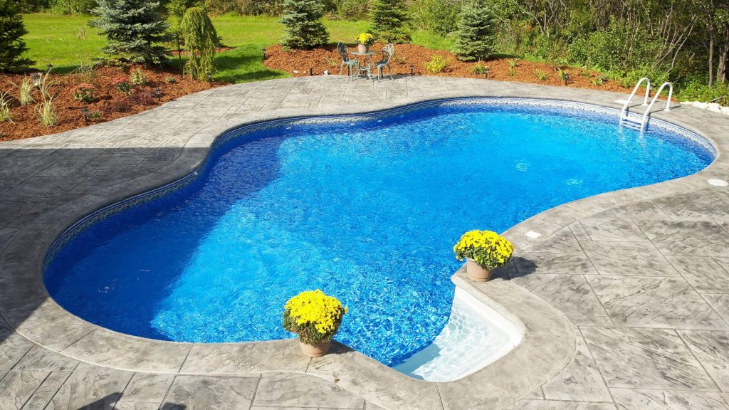 Add a saltwater pool