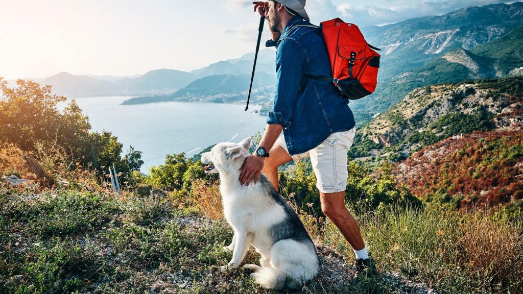  husband's love of the great outdoors