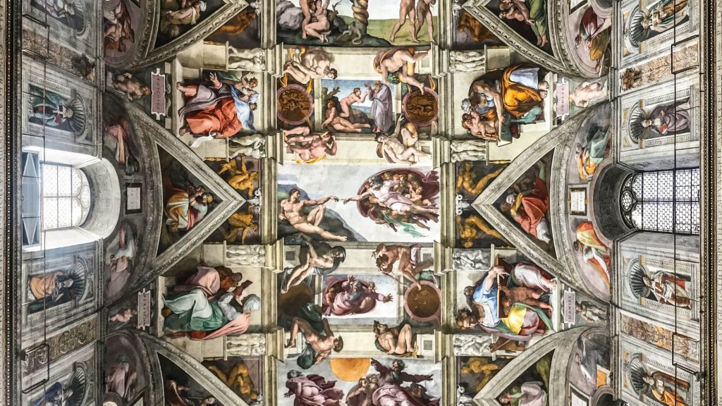 The most beautiful hall in the world is the Sistine Hall