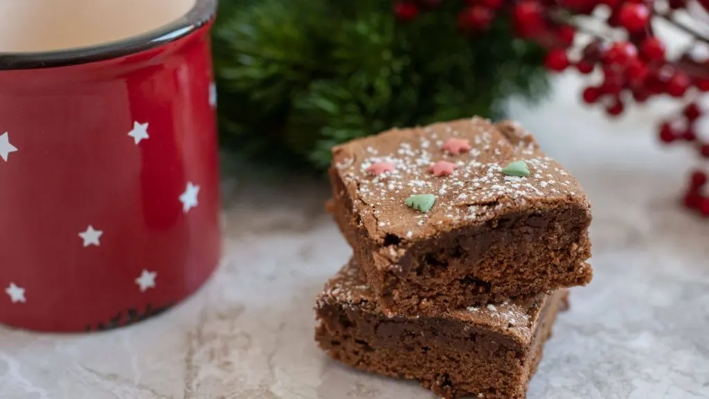 christmas brownies