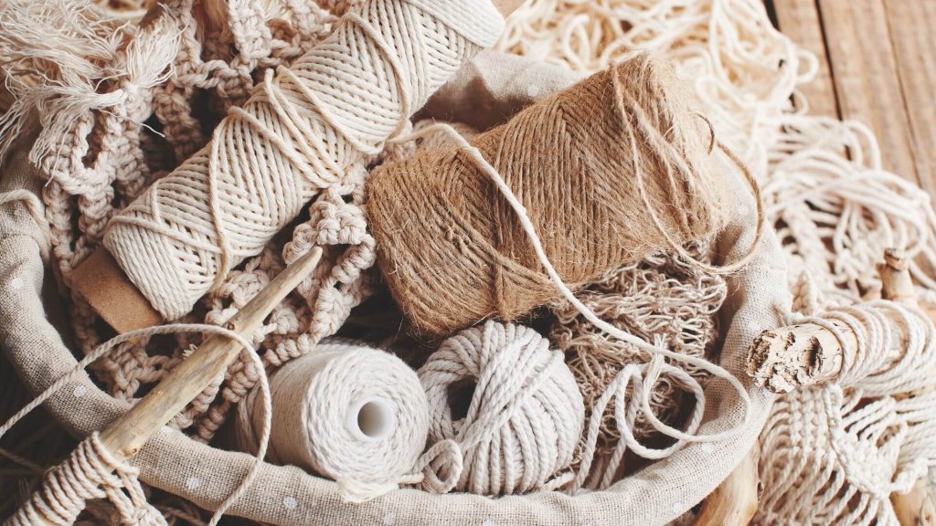 Macrame cord store