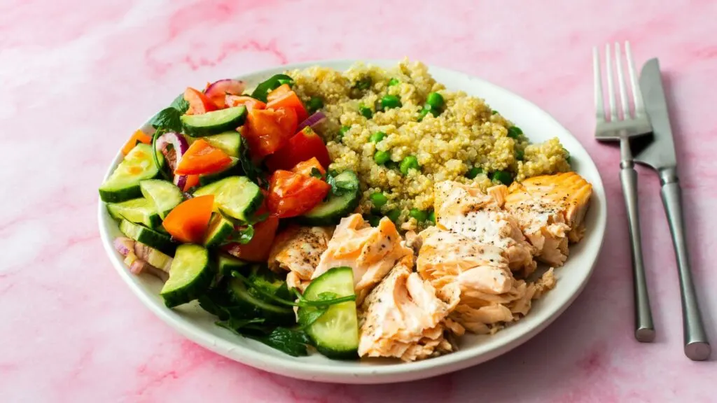 Satisfying Salmon and Quinoa