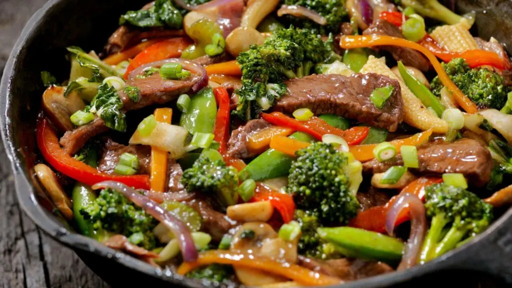 Savory Stir-Fry with Brown Rice