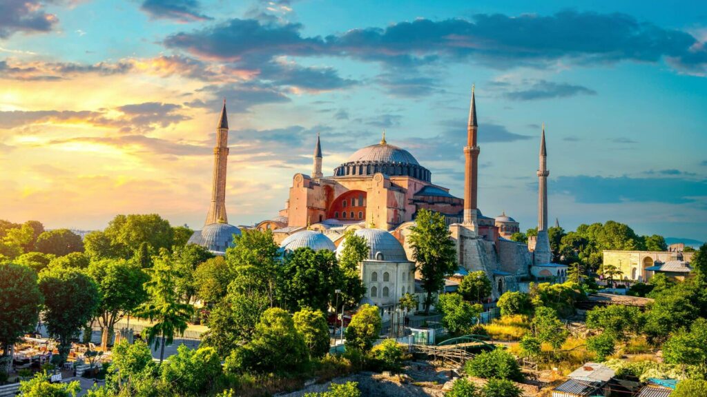 Landmarks in Istanbul 