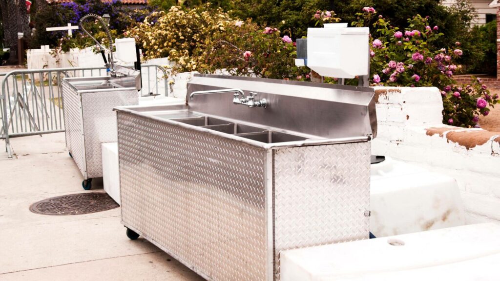 Portable Sinks in Event Spaces