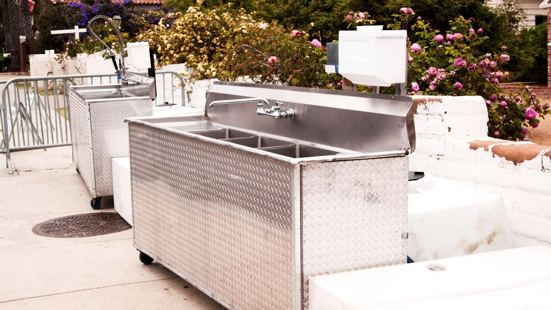 Portable Sinks in Event Spaces