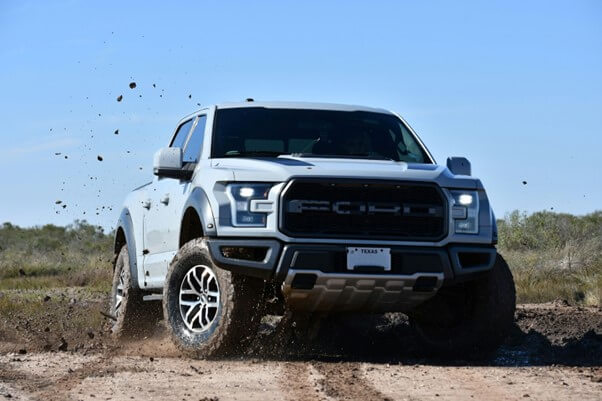 Ford Raptor off-road features