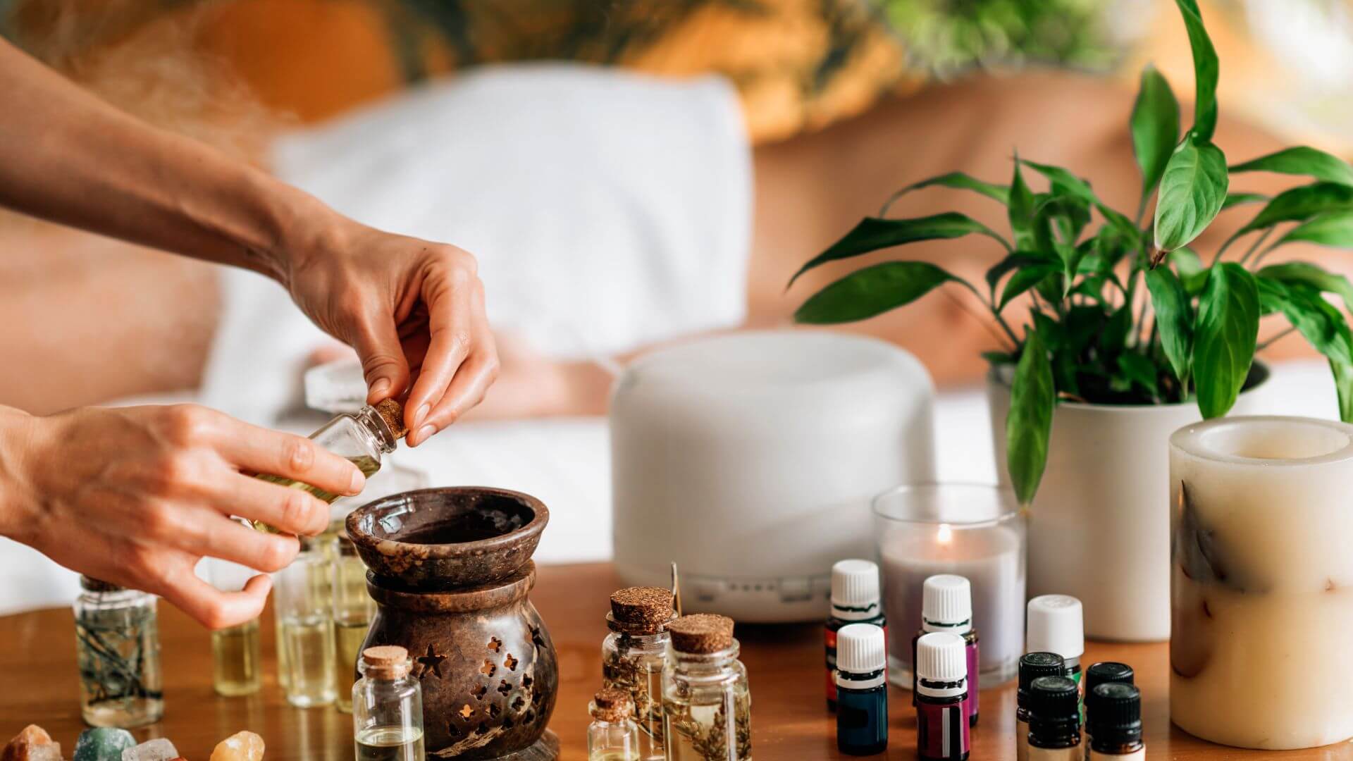 stock essential oil business