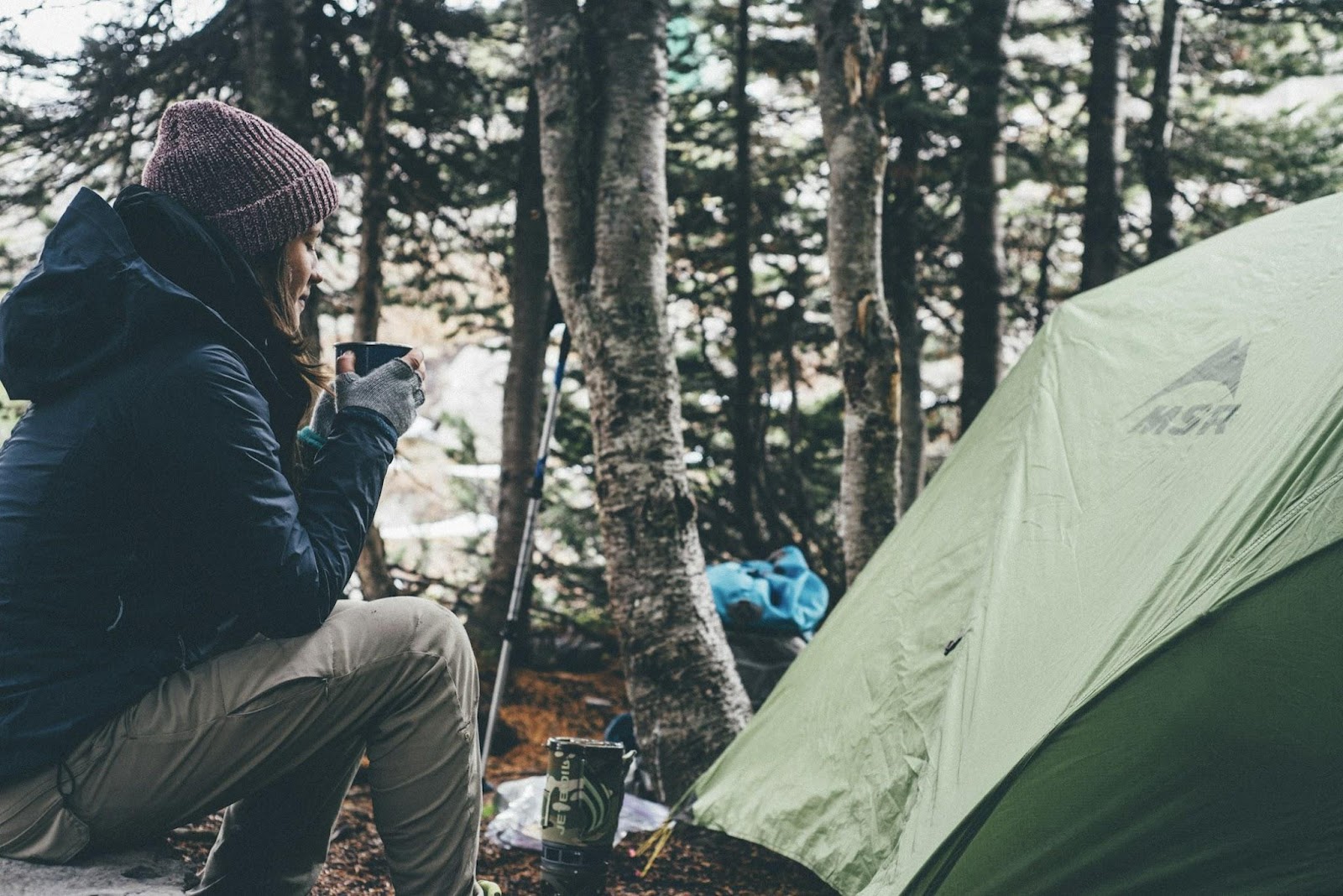 preparing for outdoor adventure