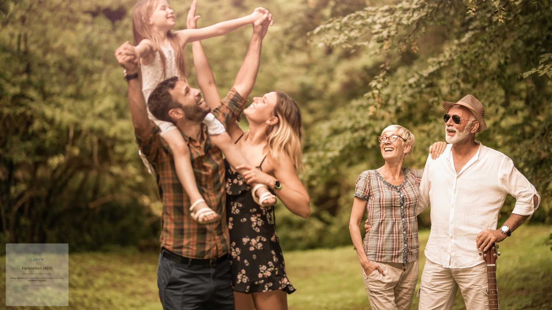 multi-generational family photos