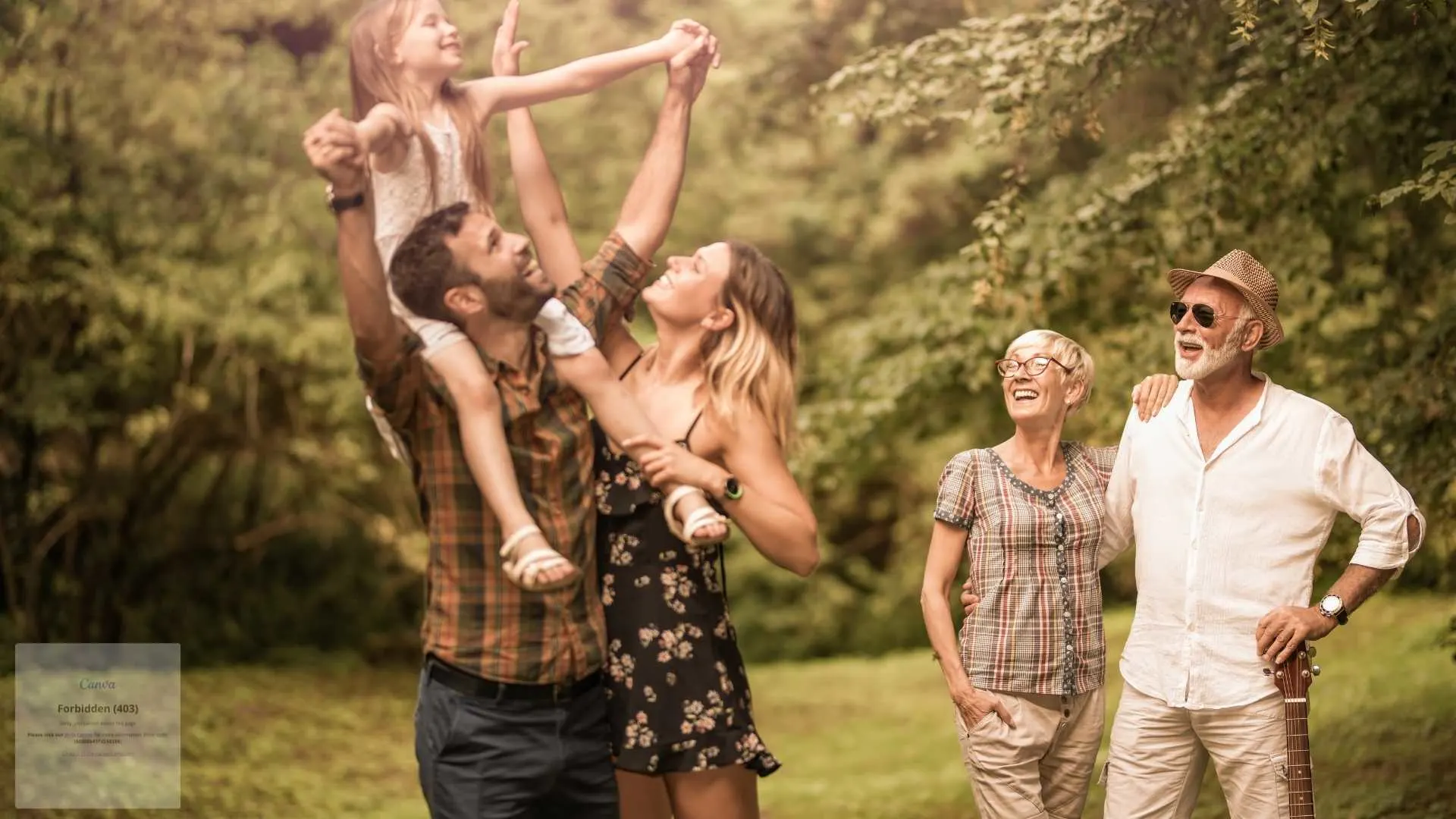 multi-generational family photos
