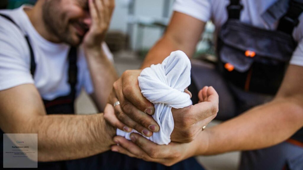 receiving compensation for burn injury