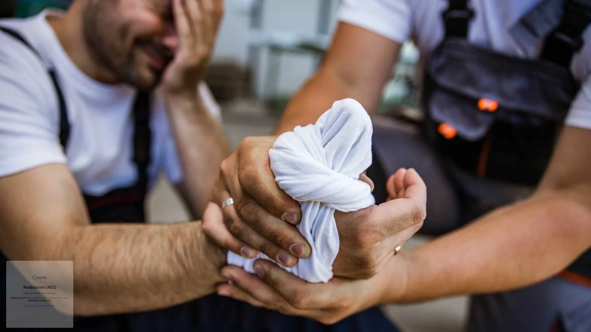 receiving compensation for burn injury