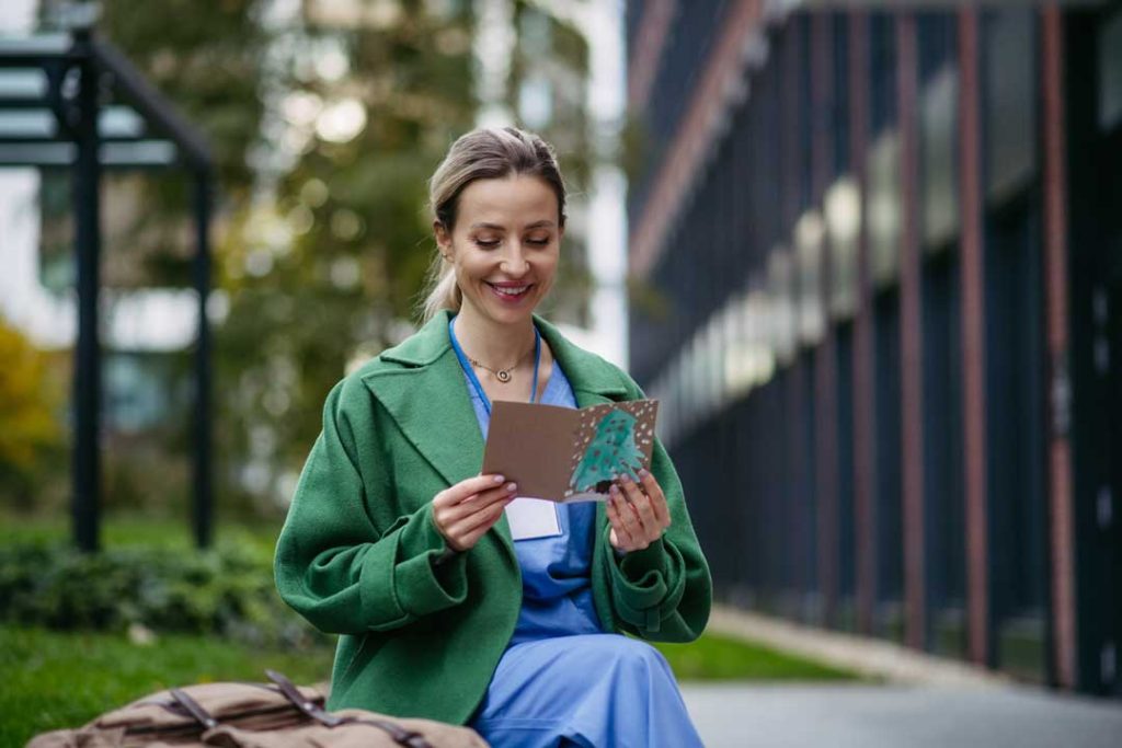 Postcard marketing for customer loyalty