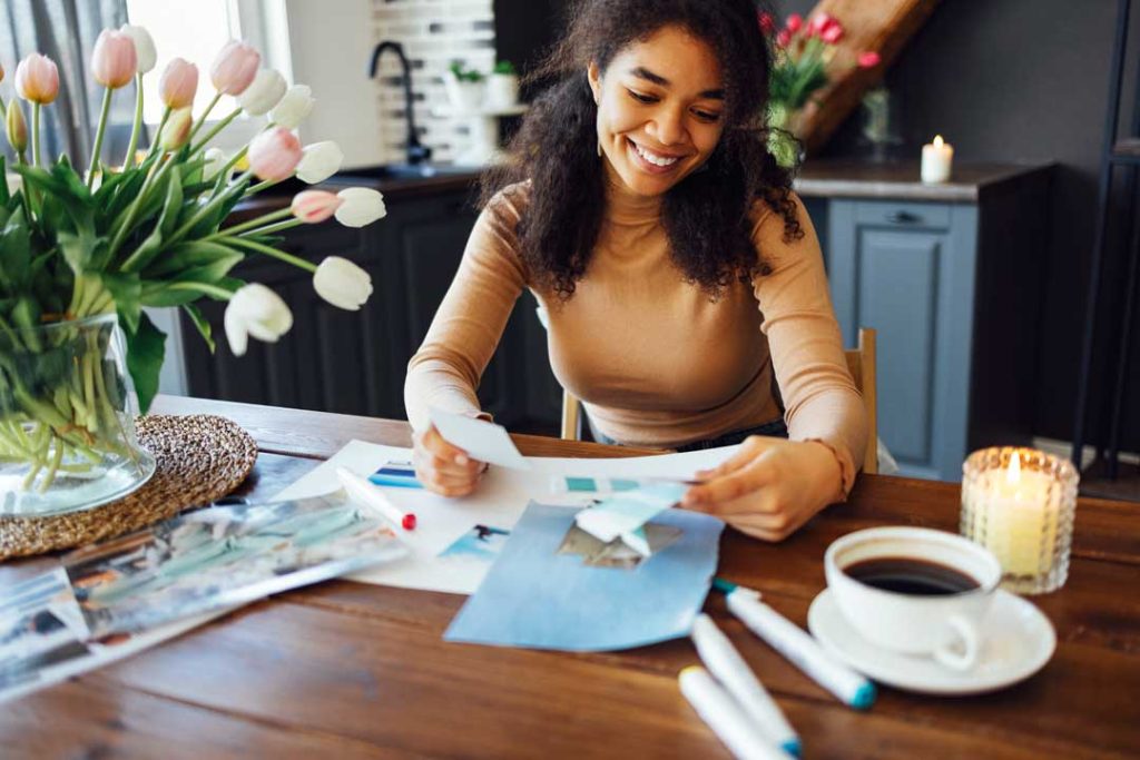 Postcards for customer loyalty