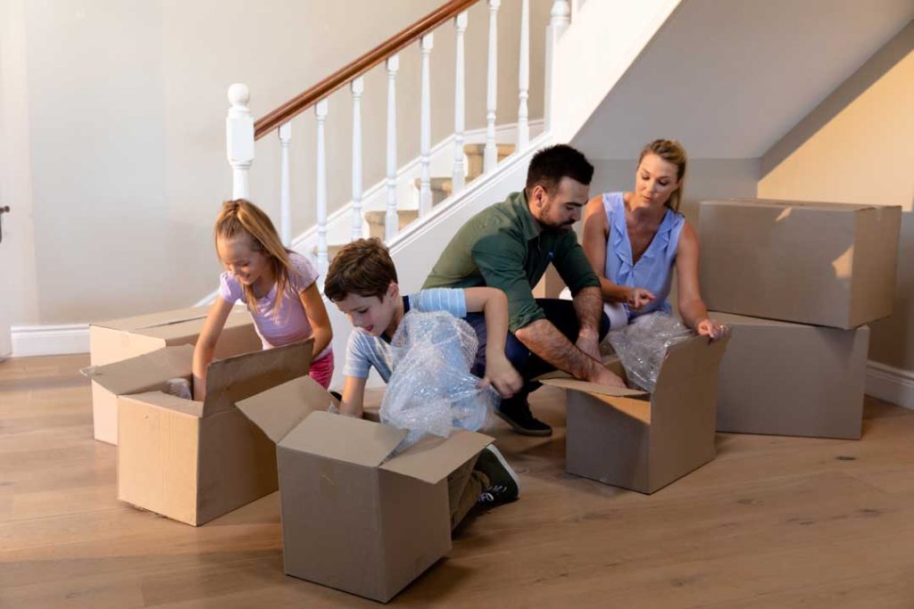 Tips for moving with young children