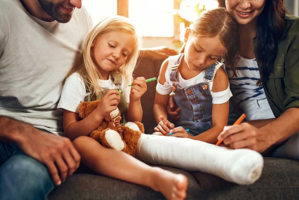 personal injury claim for children