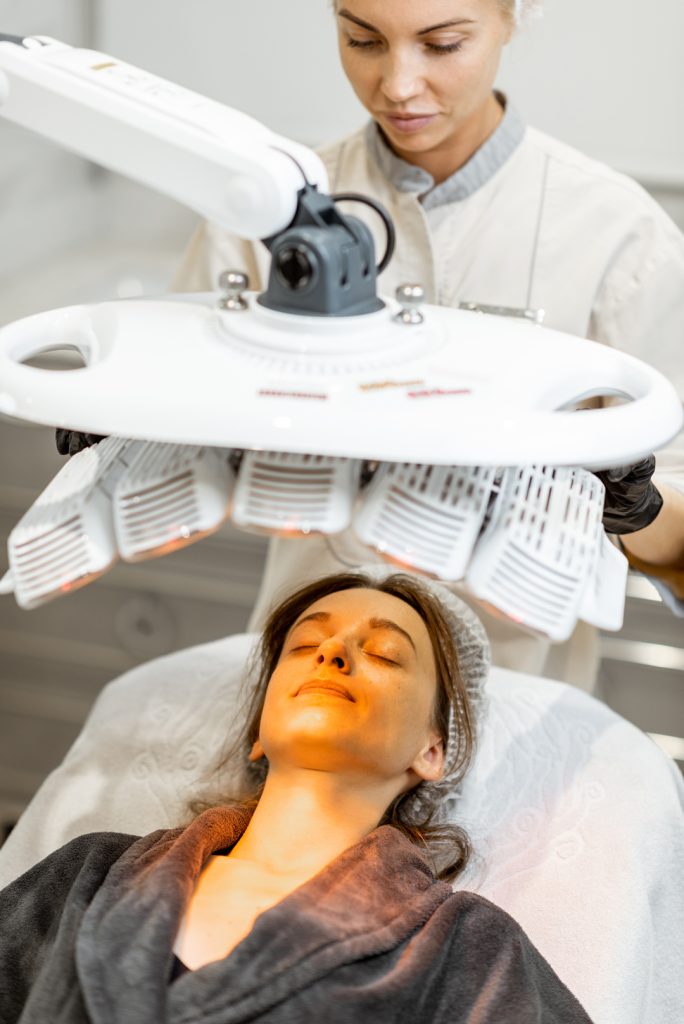 postpartum red light therapy