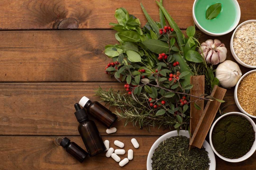 Natural adaptogens like ashwagandha and reishi