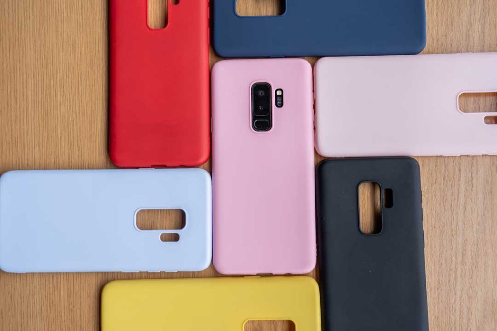Different phone case materials for durability
