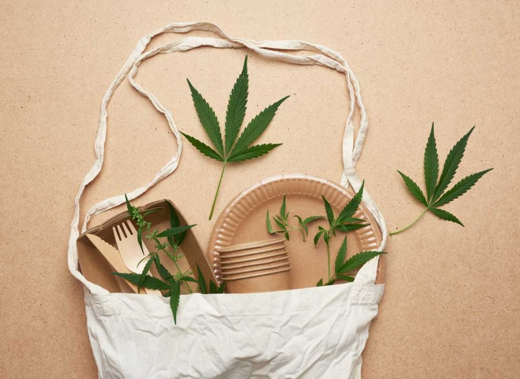 Humidity control pack inside cannabis storage jar