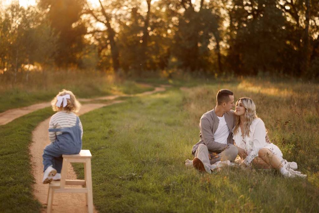 Outdoor family photography session