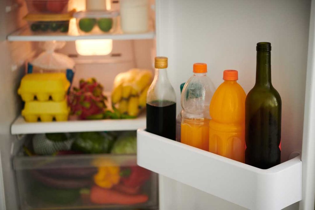 Cold drinks prepped for a hot summer day