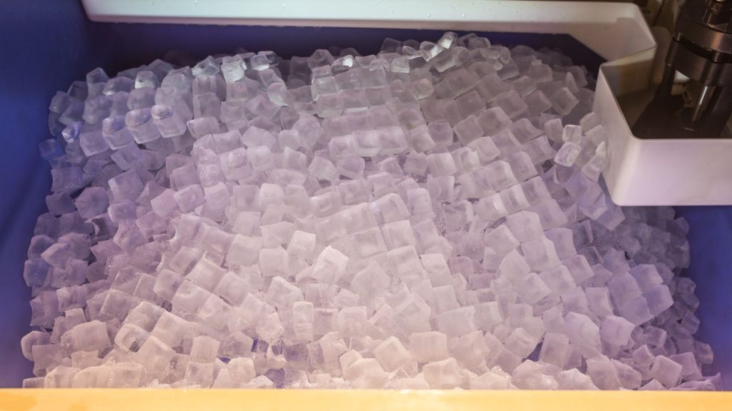 Durable commercial ice machine built for long-term use