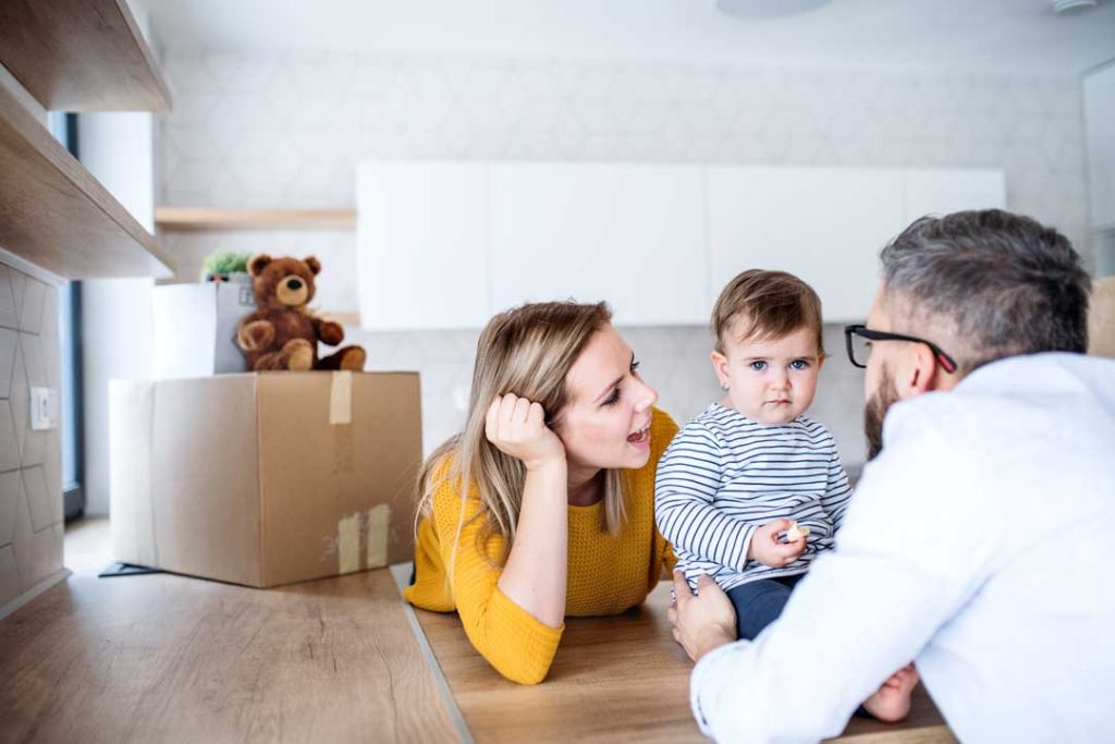 stress-free moving process
