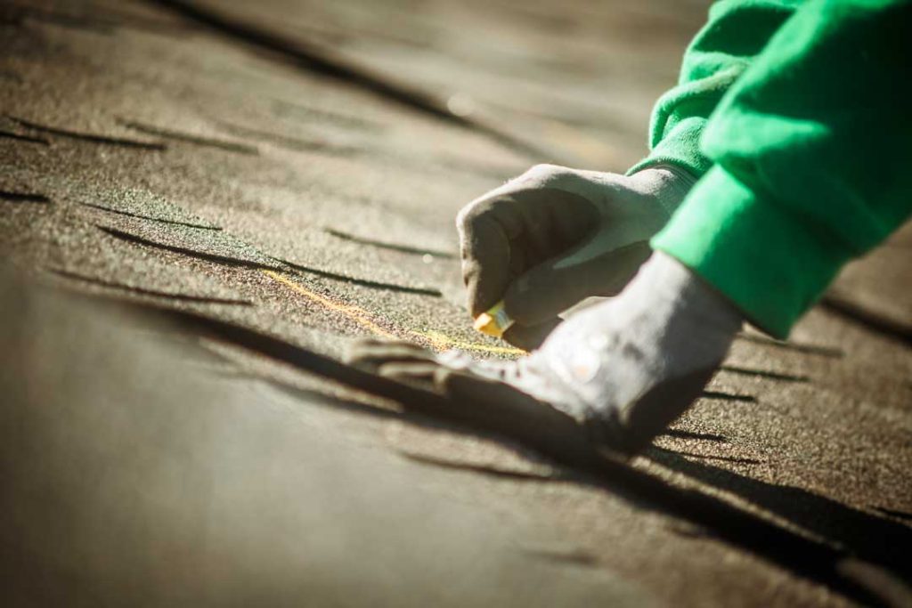 Roof inspection for storm preparedness