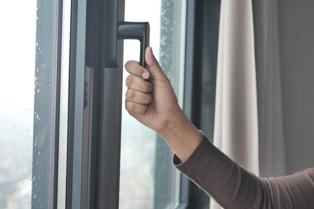 Securing windows for storm safety