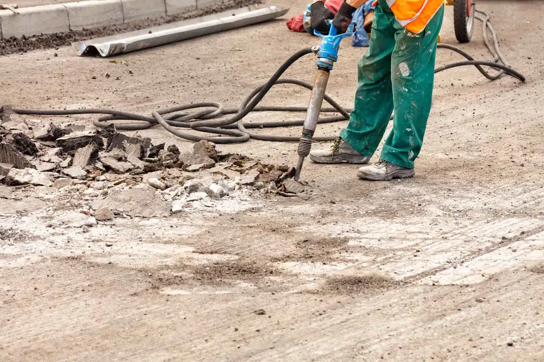 DIY concrete removal