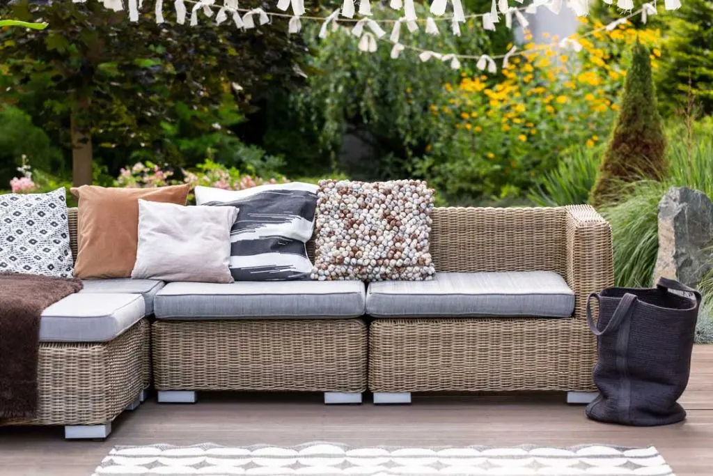 Protecting outdoor items with waterproof storage