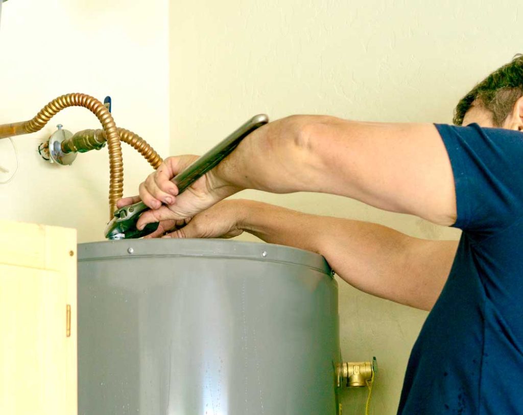  Plano plumber repairing water heater emergency