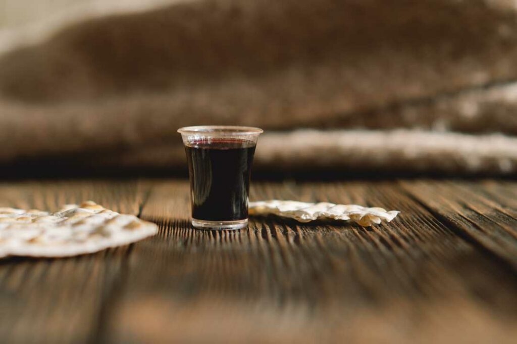 Prefilled communion cups for pastors on the go