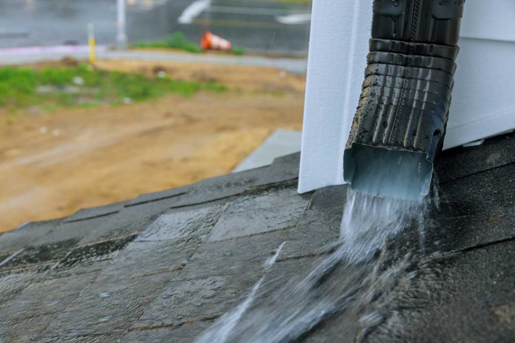 Ensuring proper home drainage for storms