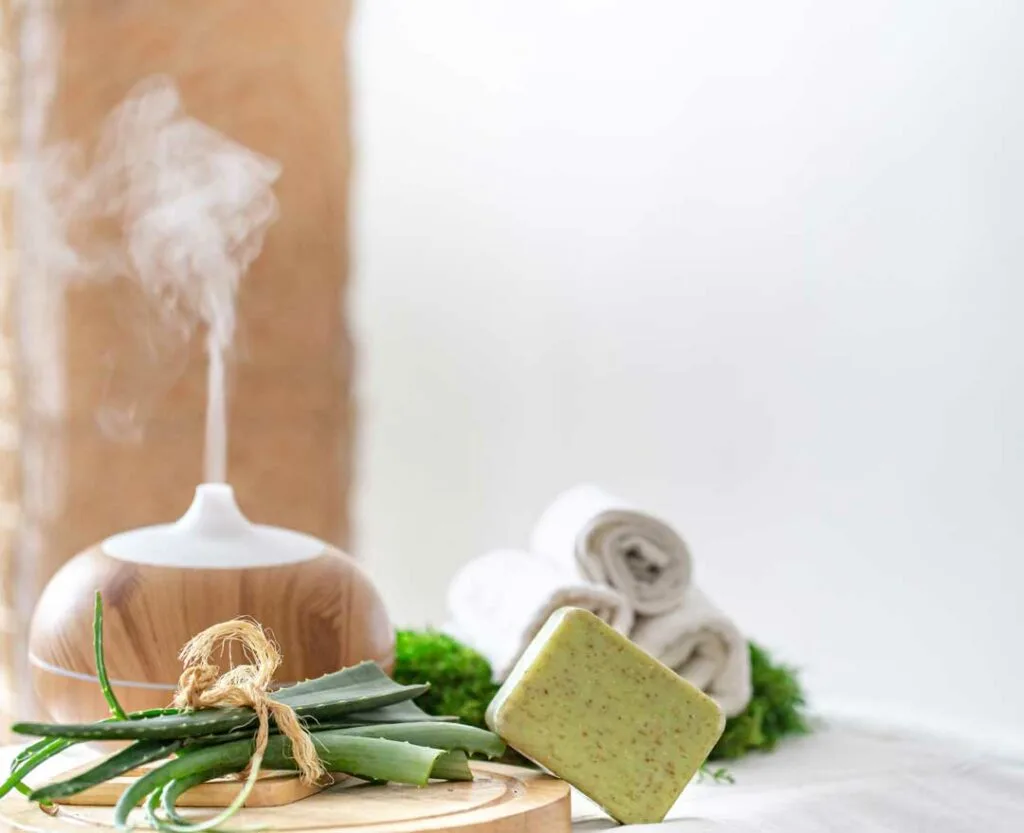 eucalyptus oils with a humidifier